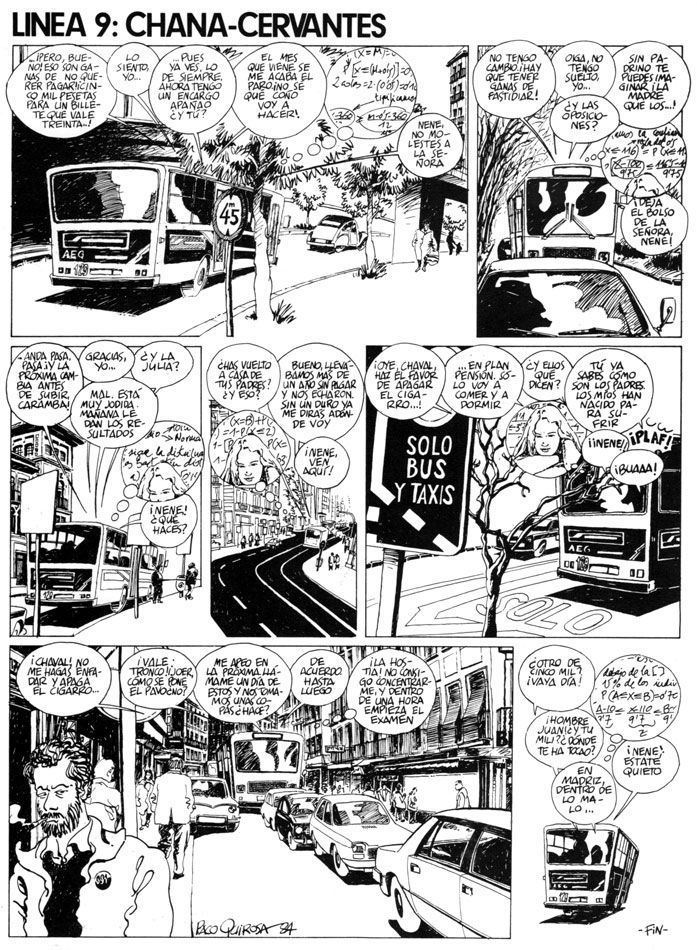 Bus urbano-Tinta-Línea-9